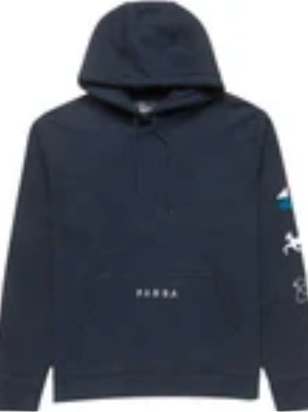 Parra Paper Dog Systems Hooded Sweatshirt Navy - XXL